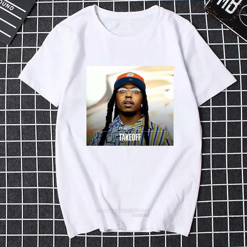 RIP Takeoff 1994-Gone But Not Forgoten T Shirt O-Neck Short Sleeve Regular Men Hip Hop Print T-shirt Hipster Streetwear