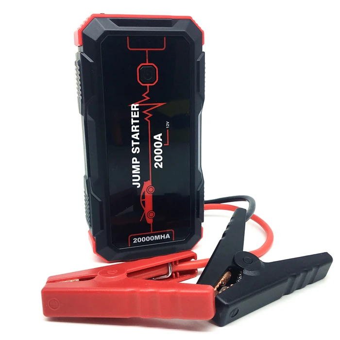 Booster de batterie de voiture portable interdit foetal, 12V, 2000A, démarreur de saut et banque d'alimentation, 22000mAh, outils universels de véhicule, démarreur de voiture