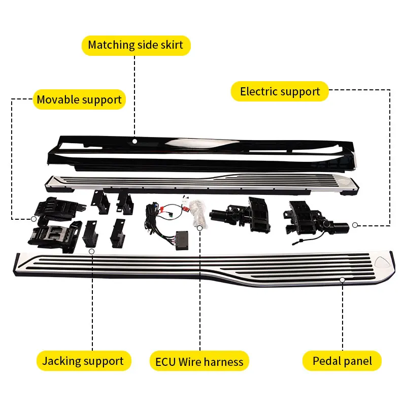 Automobile accessories With side skirts electric step for z GLE GLS  footstep boardscustom