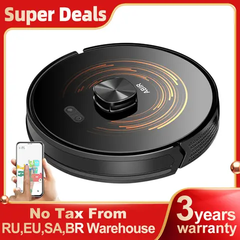 Robot Vacuum X8 with Laser Navigation ABIR
