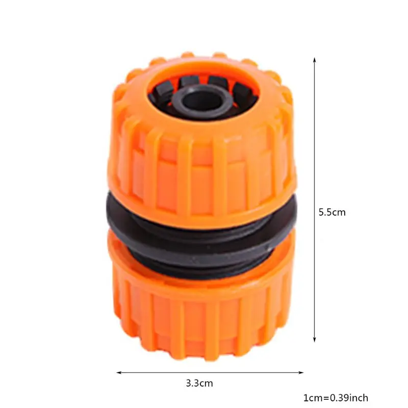 F92B "Пластиковый шланг -шланговый разъем сад стопорщика Mender Extension Advension Adapter Coupler