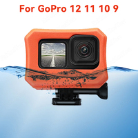 Floaty Case for GoPro Hero 12 11 10 / Hero 9 Float Housing Case Cover for Camera Anti-Sink Floating For Gopro 11 Accessory