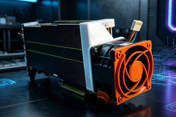 Replacement 6CM Cooling Fan Assembly for AMD Instinct MI25 MI50 MI60 MI100 Compute Card
