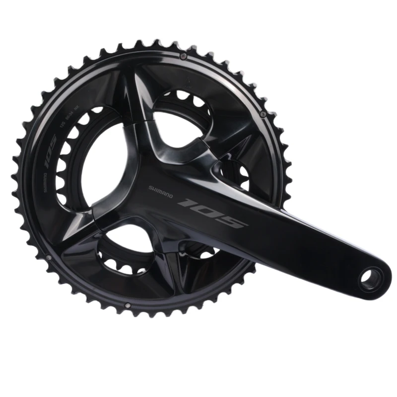 Shimano 105 R7100 2x12S Kurbelgarnitur 50-34T/52-36T Doppelkettenblatt 165mm/170mm/172,5mm/175mm Kurbel Für Rennrad Fahrrad Kurbelgarnitur – Detail 3