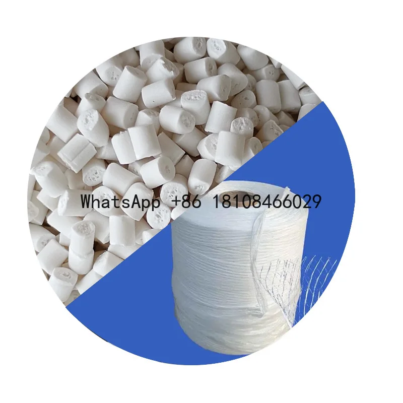 

Low Smoke Halogen-free Flame Retardant for White pp Split Film Filling Rope for Electrical Wire and Cable