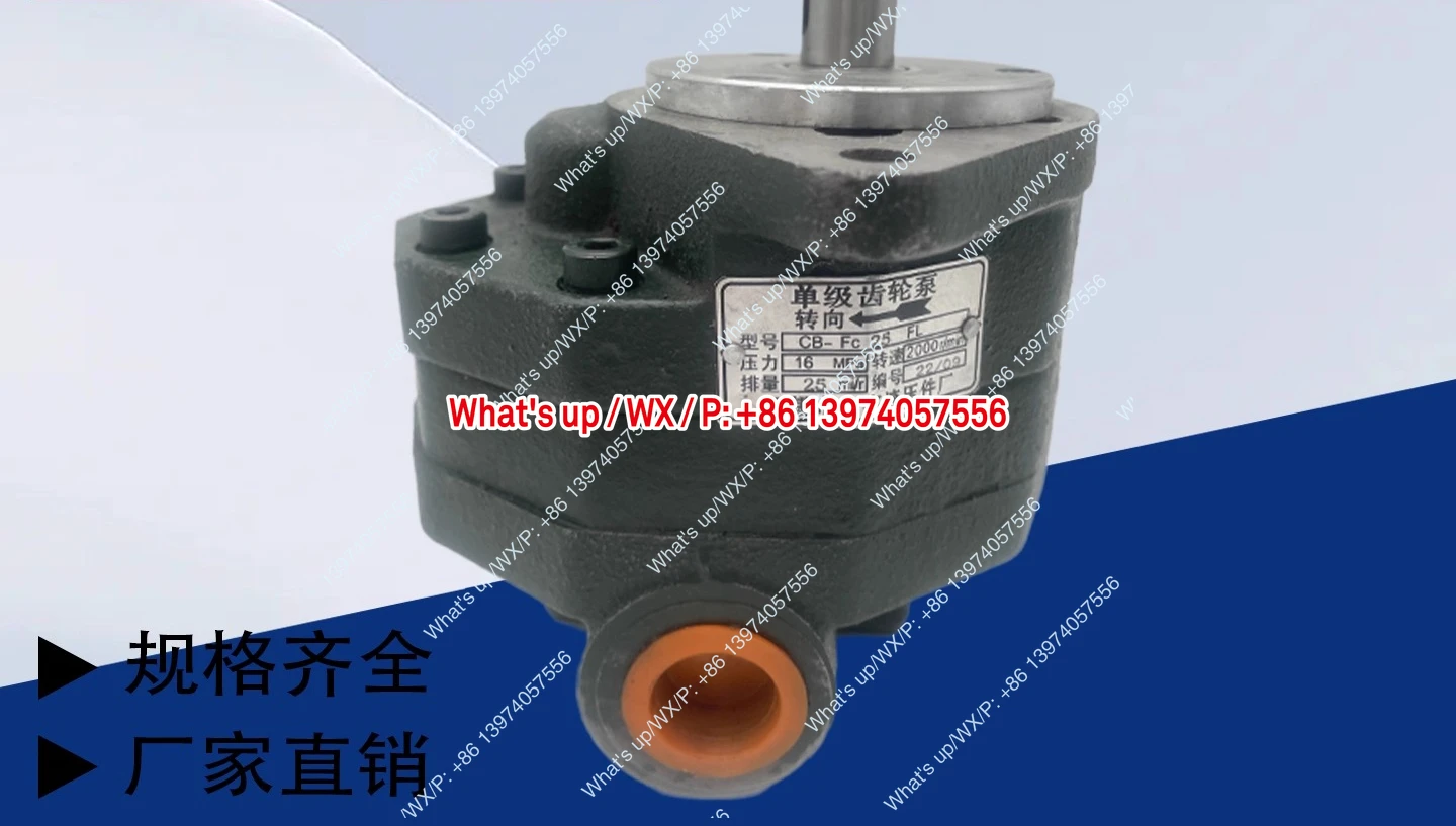 Hydraulic Gear Oil Pump CB-FC25 CB-FC10 CB-FC16 CB-FC20 Single Stage Forklift Loader Pump