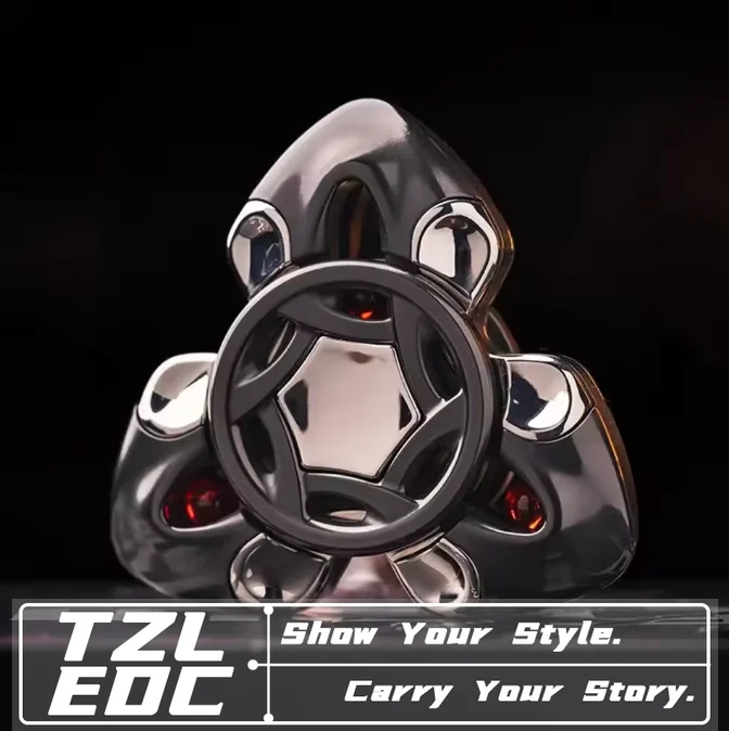 EDC Fidget Spinner Hand-feel Mule Stainless Steel Reincarnation Mini & Brother-in-law Attack Speed Type Spinner