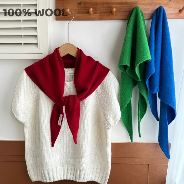 100% Wool Winter Scarf For Women Warm Triangle Knit Scarves Hijab Solid Lady Shawl Wrap Female Pashmina Bandana Head Scarfs New 100% Wool Winter Scarf For Women Warm Triangle Knit Scarves Hijab Solid Lady Shawl Wrap Female Pashmina Bandana Head Scarfs New
