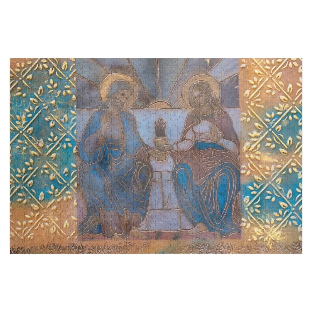 

Jesus and Mary Magdalene Jigsaw Puzzle Custom Gift Jigsaw Pieces Adults Custom Child Gift Woods For Adults Puzzle
