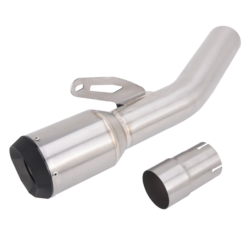 Motorcycle Exhaust Systems Titanium Mid Link Pipe Escape No DB Killer Muffler Slip On For HONDA CB1000 HORNET SP 2025 2026 2027