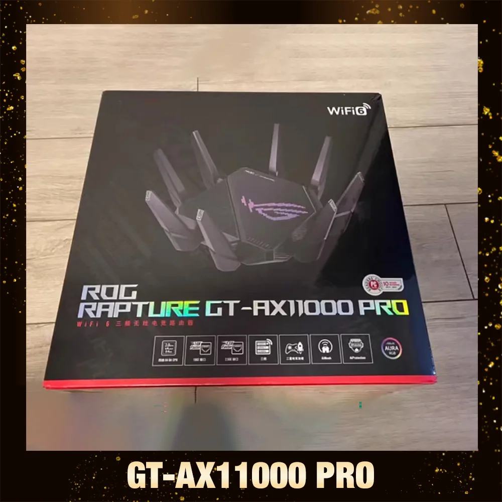 GT-AX1000 PRO สําหรับ A-S-U-S GT-AX1000 tri band ไร้สาย 10 Gigabit WiFi 6 gaming router ขนาดใหญ่หน่วย full house ครอบคลุม