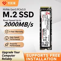 YIXIN SSD M.2 NVME 256GB 512GB M2 SSD 1TB 2TB SSD M.2 PCIe 3.0 Internal Solid State Drive For Laptop Desktop Game Console