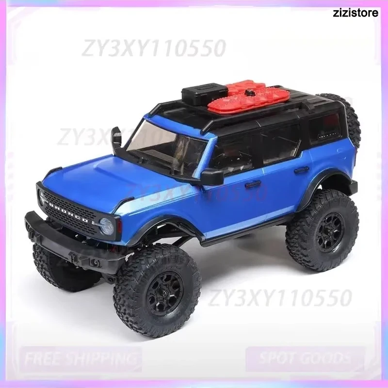 รถบังคับวิทยุ Axial Scx24 ขนาด 1/24 รุ่น Ford Bronco ขับเคลื่อนด้วยไฟฟ้า สำหรับปีนป่ายและขับขี่ออฟโรด  จำลองสมจริง ของเล่นรถบังคับสำหรับผู้ใหญ่