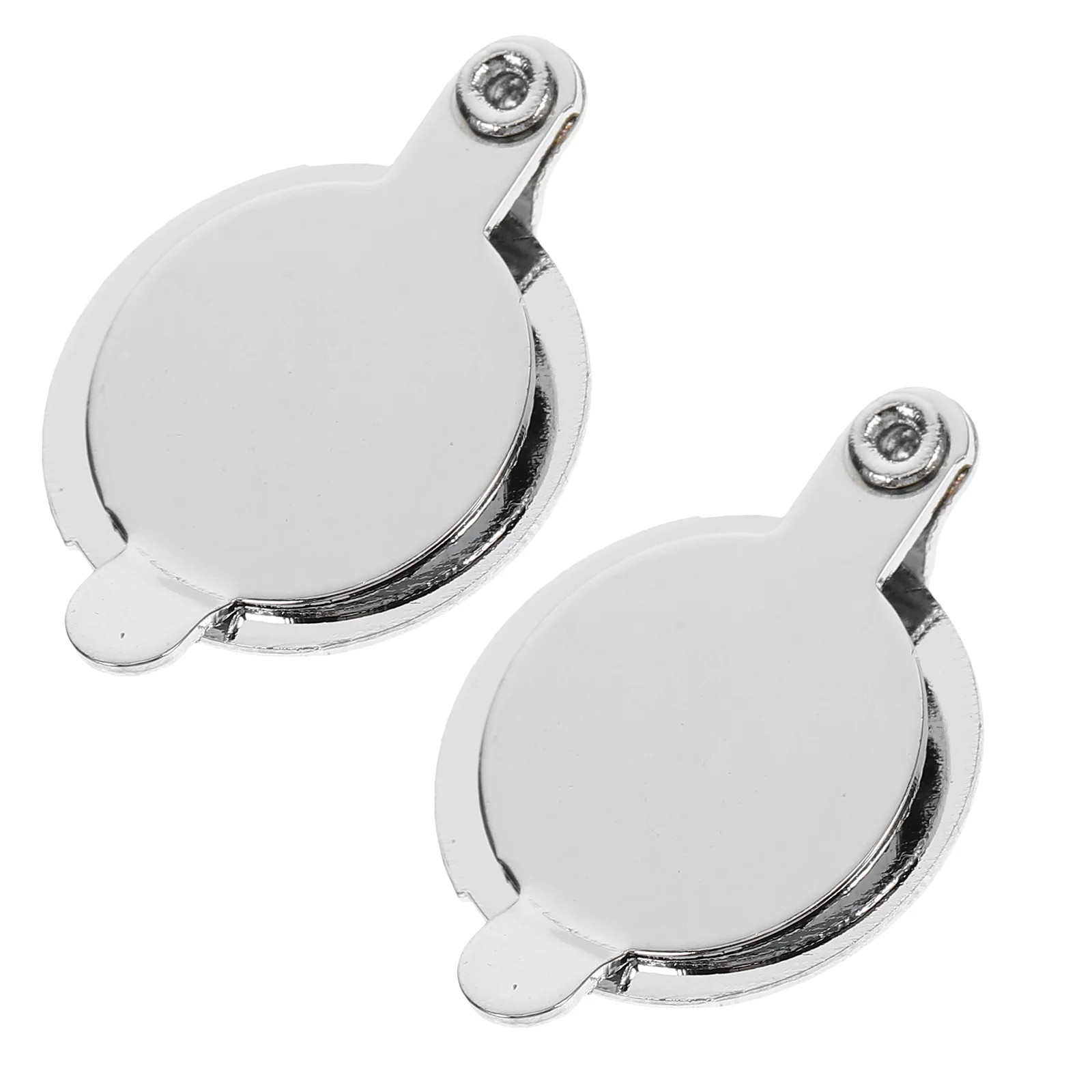 2 Pcs Door Mirror Hole Cover Plate Peephole Viewer Privacy for Front Travel Covers Apartment