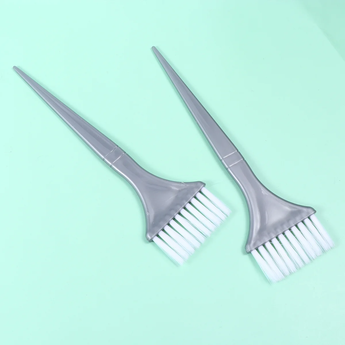 

10Pcs Salon Grade Hair Dye Brush Set for Easy Dye Application Professional Hair Coloring Tools Silver Bristles