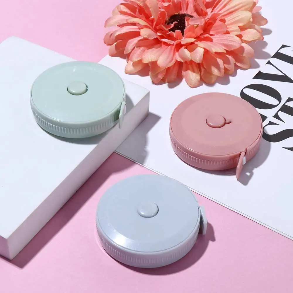 Portable Sewing Tool Height Centimeter Student Kids Office Tool Retractable Rulers Measures Roll Tapes Measuring Ruler