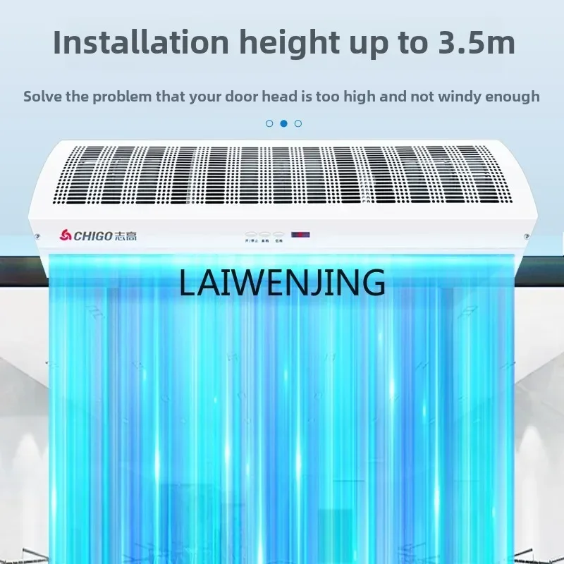 MJY tenda d'aria per porta silenziosa commerciale industriale per celle frigorifere anti-mosca speciale