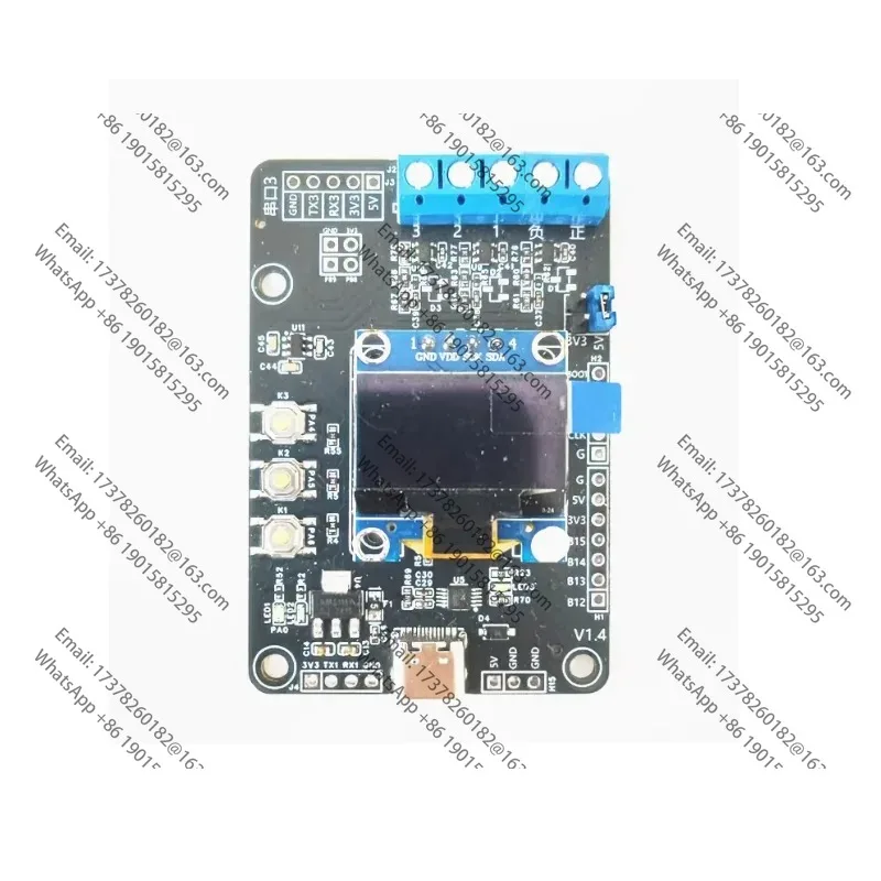 

Модуль OLED-дисплея аналогового сбора данных, линейная отладка зала, трехканальный выход последовательного порта сбора напряжения