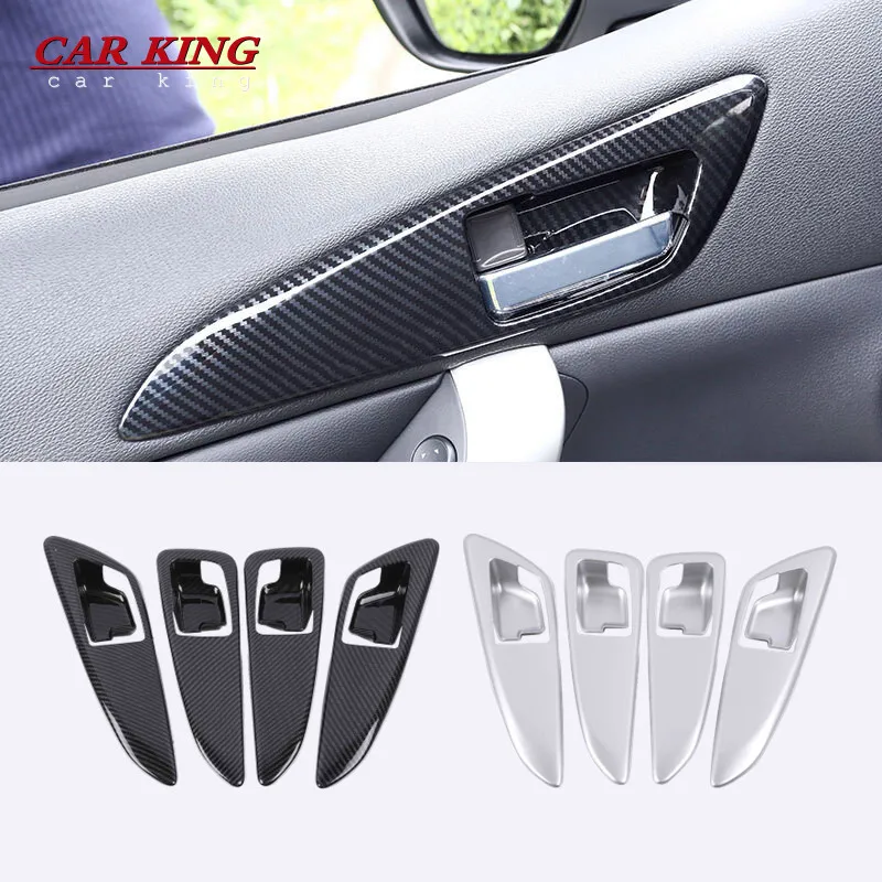 For Mitsubishi Eclipse Cross 2017 2018 2019 ABS Car inner door Bowl protector frame panel cover trim car styling accessories LHD