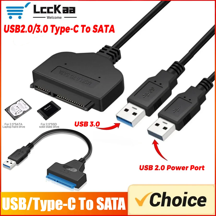 Sata To Usb 3.0/2.0…