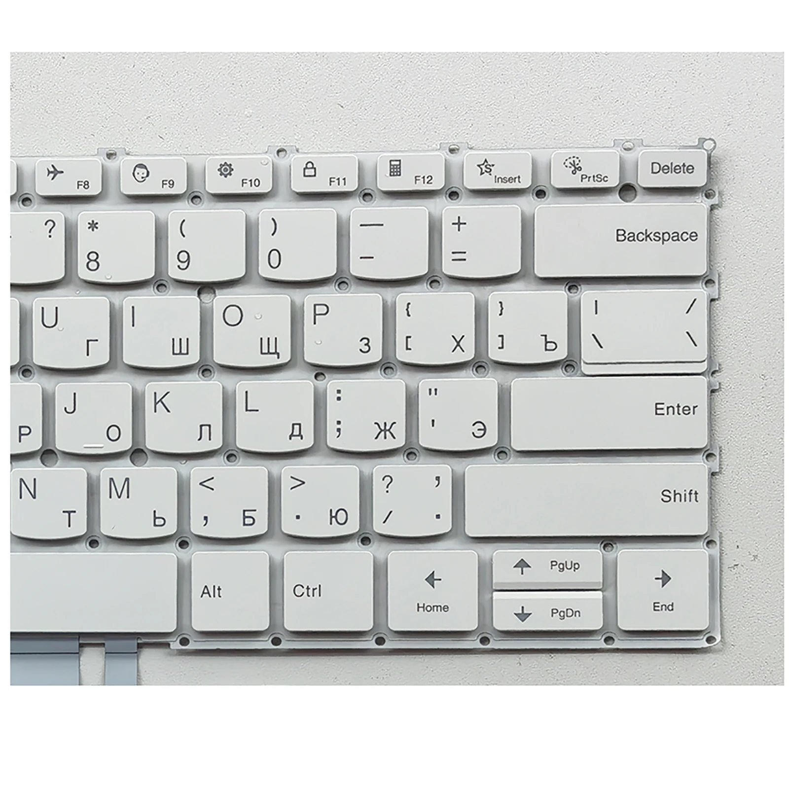 for Lenovo Yoga Slim 7 Carbon 13IAP7/13IRP8 Yoga Air 13s IAP7 RU Backlit White Laptop Keyboard