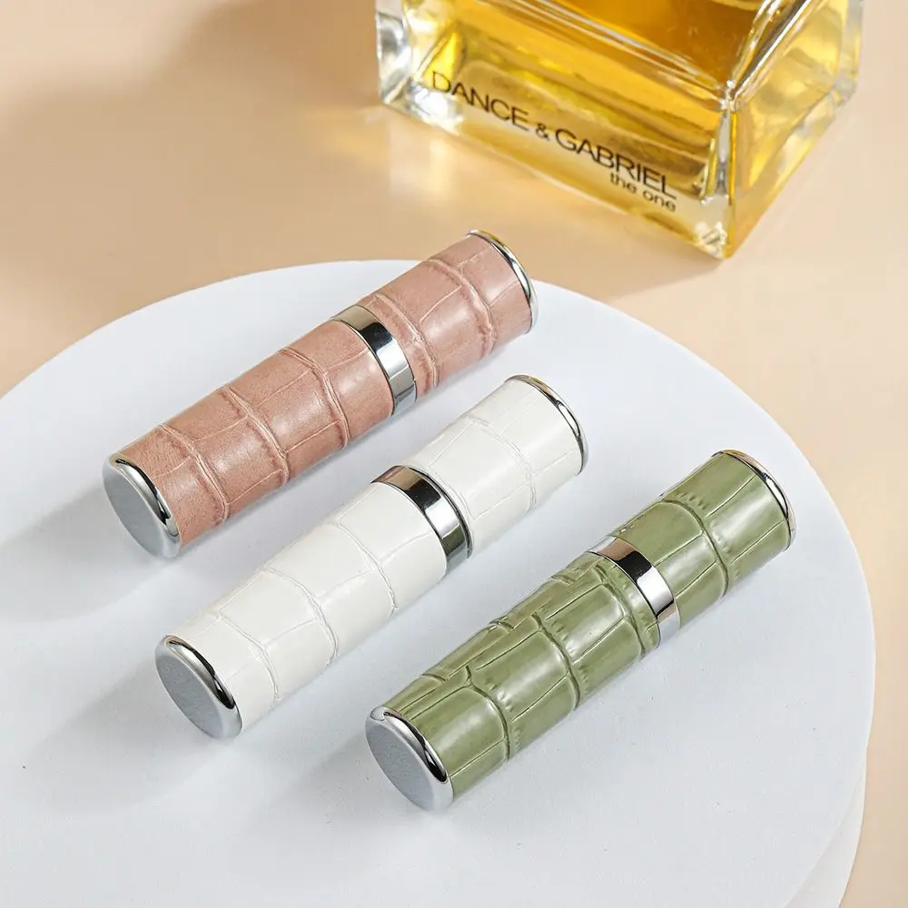 Leather Perfume Split Bottle Portable Upscale Refillable Atomizer Ultral Fine Mist Luxury Perfume Separate Bottle Travel