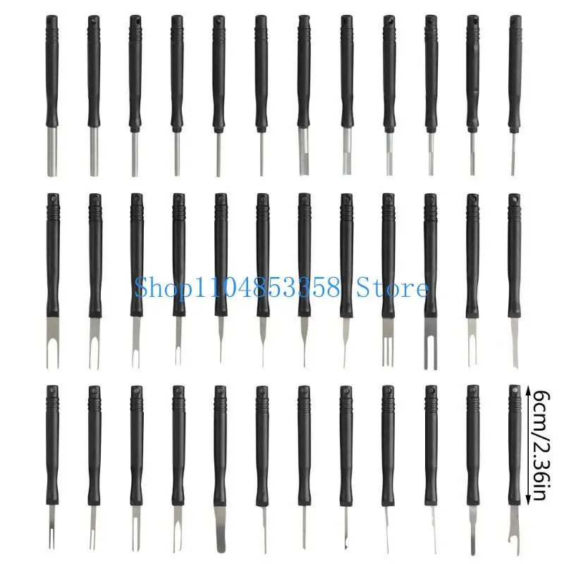 Bộ công cụ loại bỏ thiết bị đầu cuối 652F, Bộ kéo tháo bộ sưu tập chốt dây điện cho đầu nối điện Bảo dưỡng xe