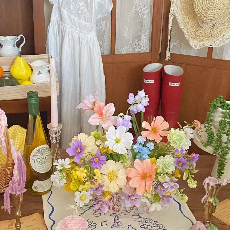 fleur-de-table-en-dopamine-francaise-fleur-simulee-a-haute-texture-combinaison-de-fausses-fleurs-pour-banquet-d'anniversaire-restaurant-disposition-de-bureau