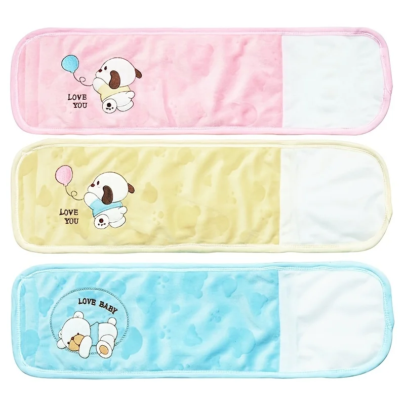 Cartoon Pattern Cotton Baby Infant Umbilical Cord Belly Band Baby Belly Protector Soft Newborn Navel Belt