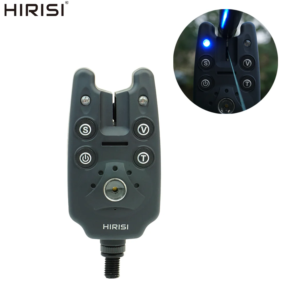Image of Hirisi Karpfen Biss Alarm Hohe Empfindlichkeit Für Karpfen Angeln Tackle Ausrüstung Angeln Alarm Anzeige Glocke Angeln Zubehör B1101