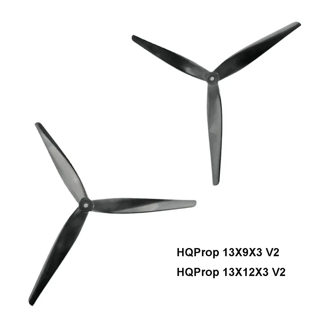 1pair HQProp 13X12X3 1312 V2 13X9X3 1390 V2 13inch 3-bladed CRN Propeller CW CCW For RC X-Class FPV Drone MultiRotor