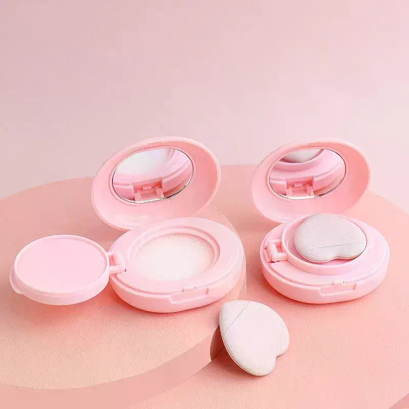 5g recarregável mini caso de almofada de ar vazio puff caixa portátil diy recipiente cosmético para bb creme fundação maquiagem kit viagem