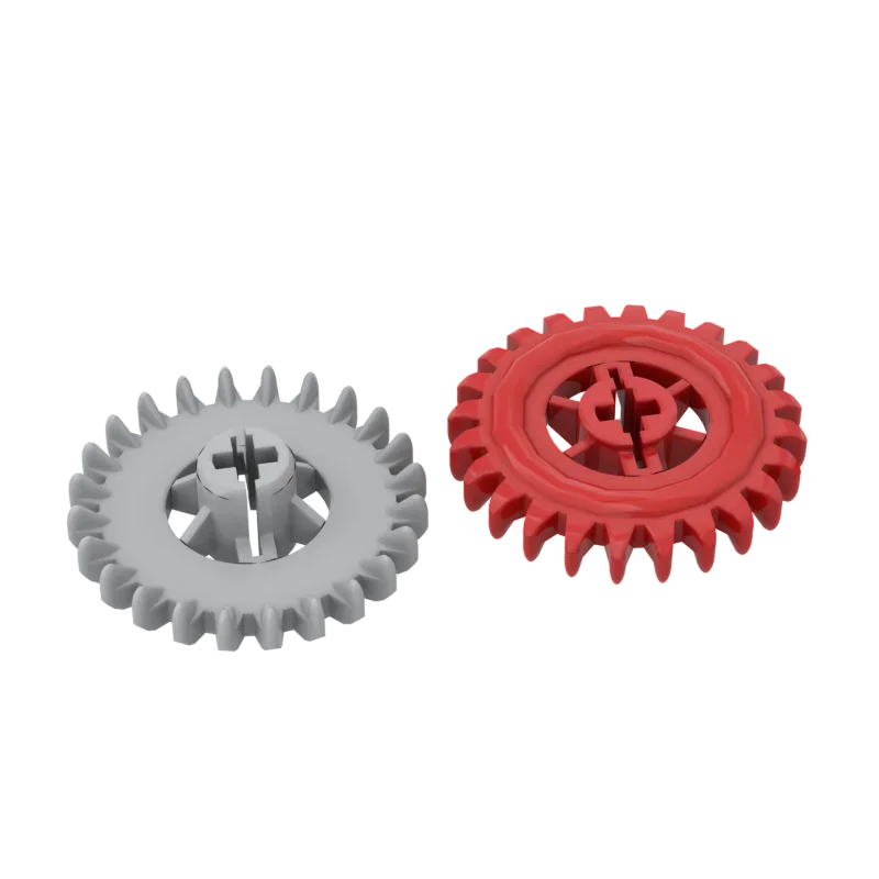 Pièces MOC 3650, équipement de haute technologie, couronne à 24 dents, briques compatibles, blocs de construction à assembler, particules, Puzzle pour enfant, jouet cadeau, 10 pièces