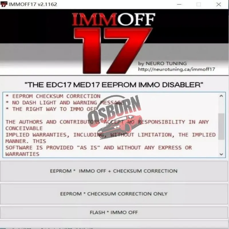 أحدث برنامج IMMOFF17 لعام 2025 EDC17 Immo Off Ecu Program Immoff17 + keygen مجاني + تثبيت الفيديو + تساعد مجاني في التثبيت #5