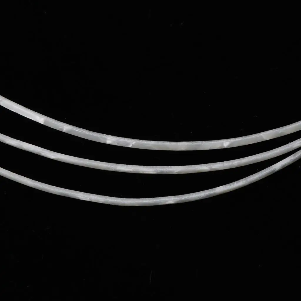 Guitar Binding Strip Celluloid Purfling Inlay Accessory for Acoustic Guitar Ukulele Decoration