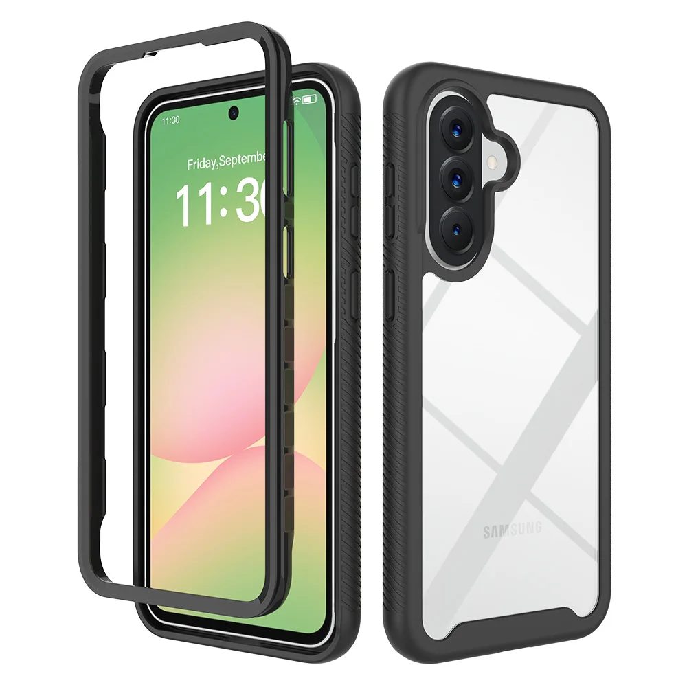 For Galaxy A57 5G Shockproof Clear Phone Case, Non-Slip TPU Bumper Rugged Protective Cover For Samsung Galaxy A57