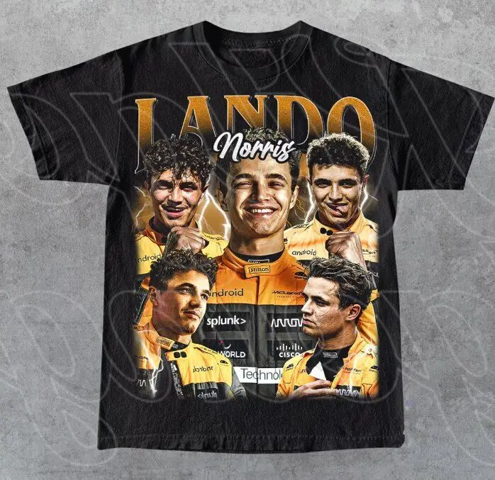 

Limited Lando Norris Vintage T-Shirt, Gift For Woman and Man Unisex T-Shirt