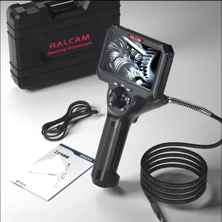 Oferta de fábrica 4 vias câmera de direção de 360 graus Ip67 boroscópio à prova d'água