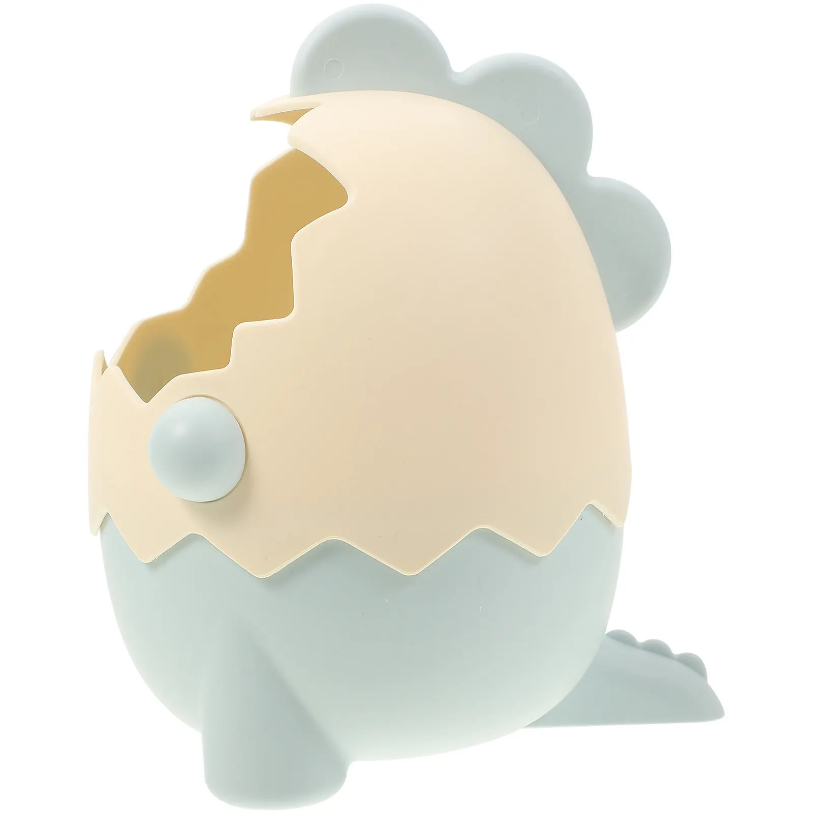 Dinosaur Egg Shaped Pen Holder Pencil Organizer Large Capacity Space Saving Table Organizer Decorative Practical for Desk