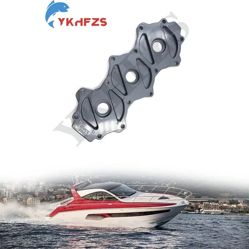 6H3-11191 Cover Cylinder Head For Yamaha Outboard Motor  3 Cylinder 60HP 70HP 6K5 6H3 Series 6H3-11191;6K5-11191;6H3-11191-00-9M