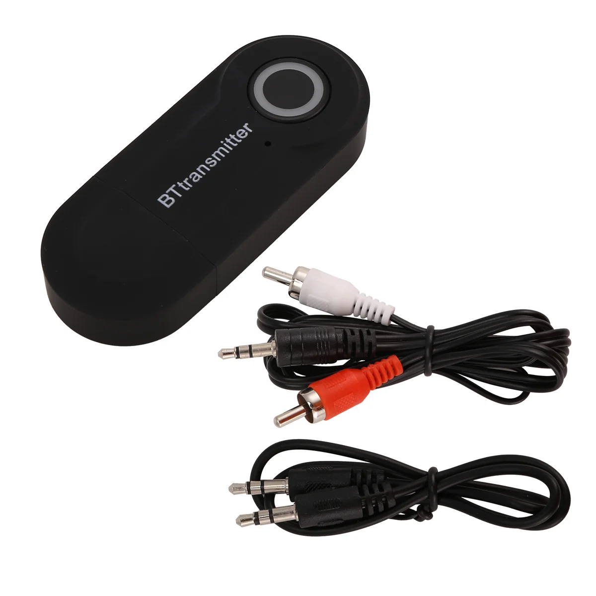 Adaptador Bluetooth 5,0, receptor transmisor de Audio inalámbrico Bluetooth para PC/TV/coche, Adaptador emisor de música RX auxiliar de 3,5mm