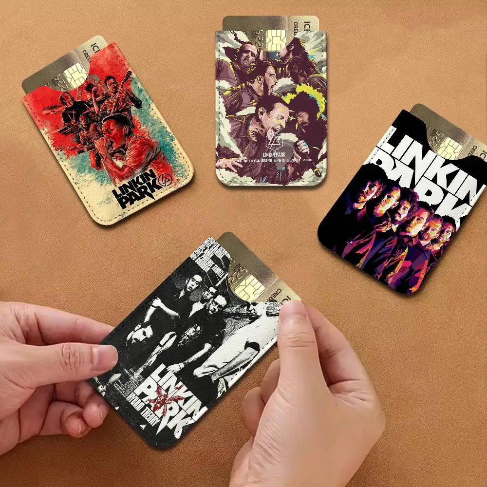 L-Linkin P-Park Card Protect Credit Bank Card Holder Case Slim Wallet Protector for Men Travel Shopping