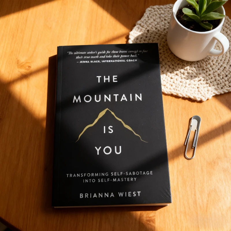 

The Mountain Is You: A book that guides breaking through internal barriers from self destruction to self-control