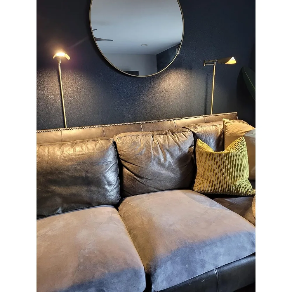 Leaf Pharmacy LED Reading Lamp, Dimmable Floor Lamp with Easy Rotation over Chair or Desk for Living Rooms & Offices