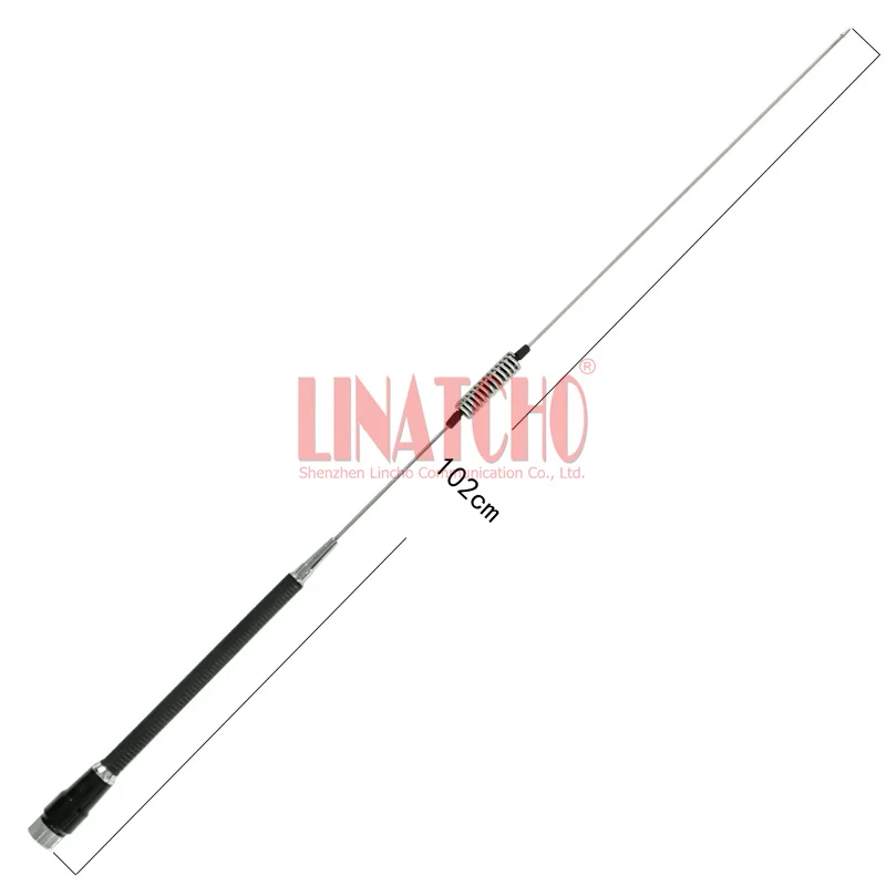 NEW Flexible and Anti-shake PL259 Male HF 27MHz Car Whip Long Antenna for CB Radio