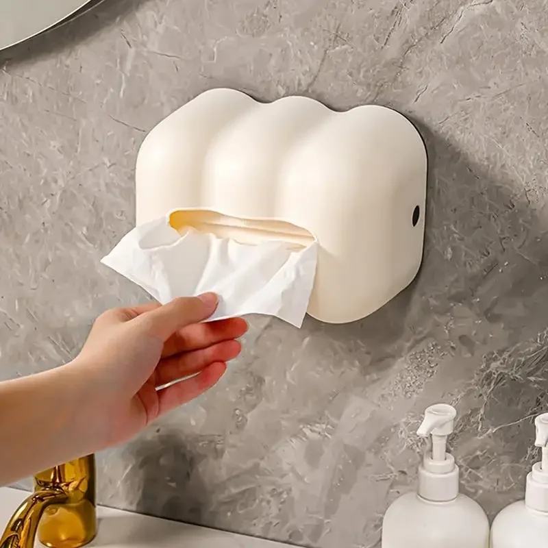 Creative Cloud Tissue Box Modern Tissue Dispenser Organizer Cute Paper Box Cover Facial Tissue Holder for Bathroom Bedroom NEW