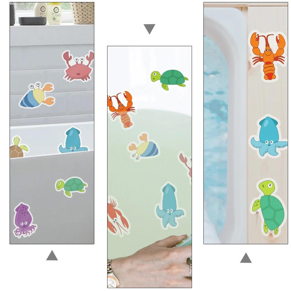 New Anti Slip Bathroom Sticker Bathroom Stickers Bathtub Sticker Bath Floor Strips Tape Decals Bathtub Shower Tape Wall Sticker