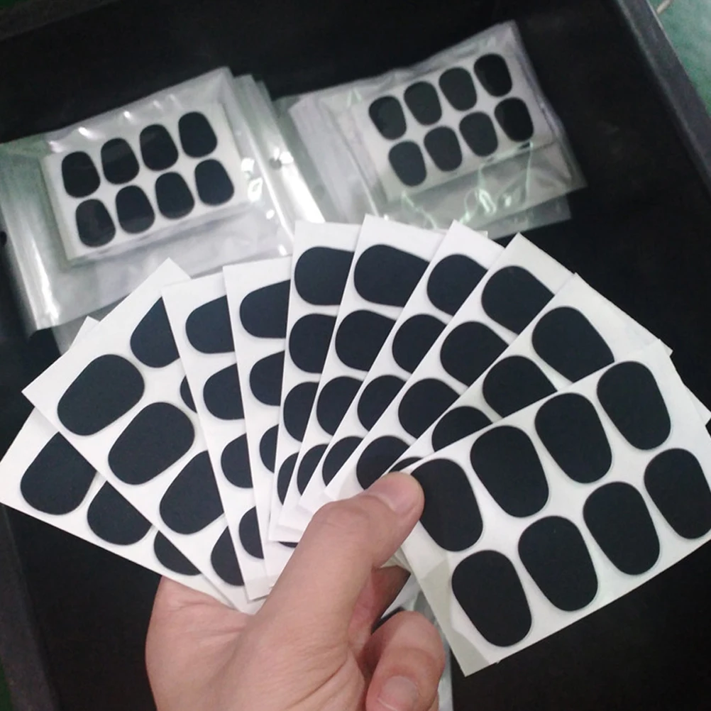 

60pcs Saxophone Tooth Pad Clarinet Mouthpiece Patches Cushions Musical Instrument Accessories Compatible Alto Tenor Sax