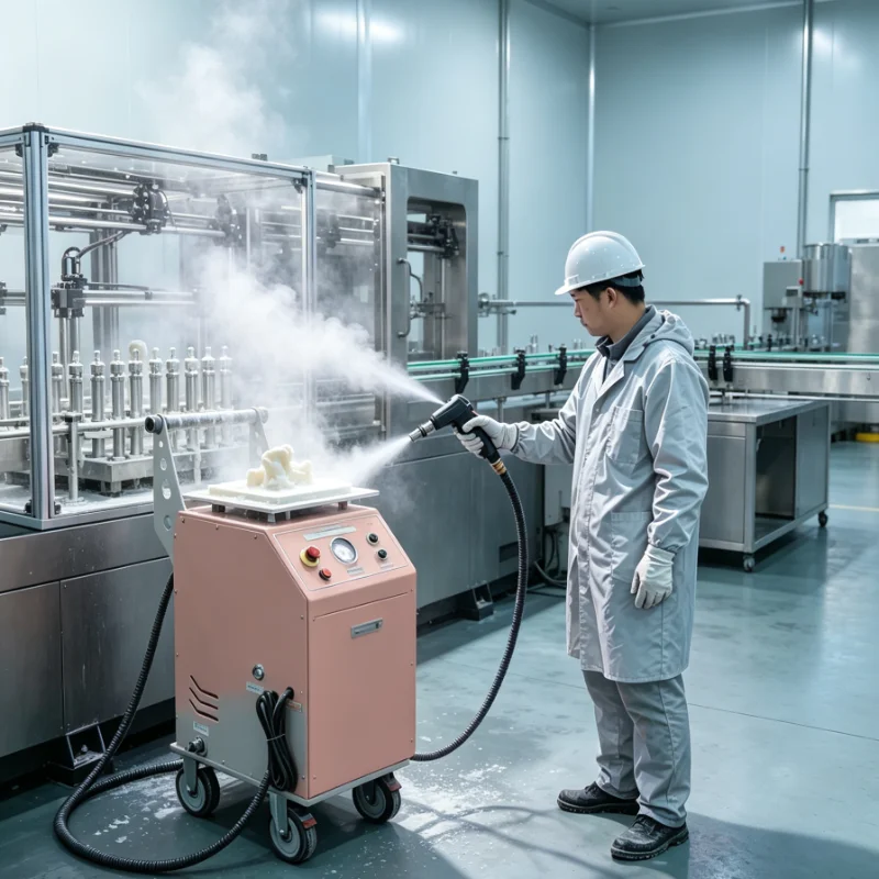 Ready To Ship Transparent Block Ice Maker Beat Sandblasting Dry Ice Blasting and Other