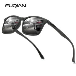 Light Weight TR90 Men Sun Glasses Classic Square Polarized Sunglasses For Male High Quality Driving Eyewear Outdoor Shades UV400